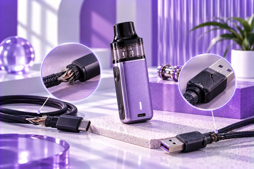 Vape Charging Cable Problems: Signs of Wear and Safe Replacement
